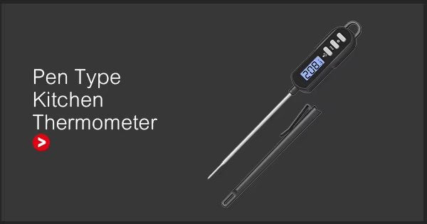 Thermomètre de cuisine type stylo DrillSense