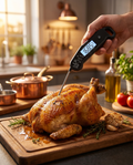 Thermomètre instantané Pro GrillSense en cuisine